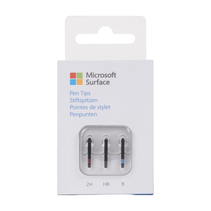 Microsoft Surface Pen Reservepunten – Set van 3 stuks – Met drukgevoelige punt – Zwart