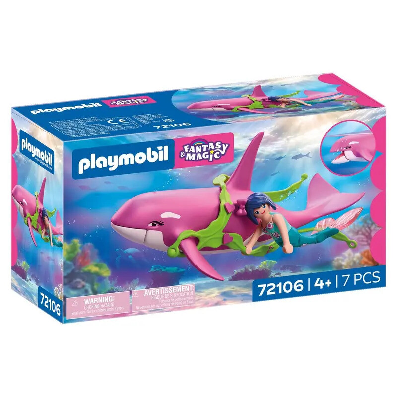 PLAYMOBIL F & M: Orca mit Meerjungfrau
