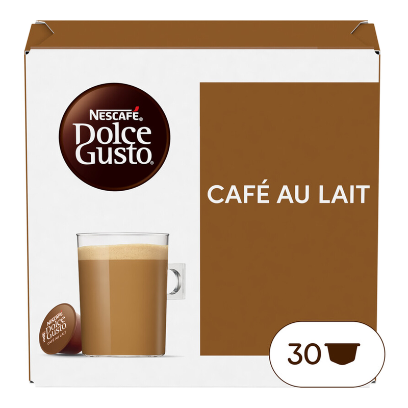 Nescafé Café Au Lait Koffiecapsules - 30 stuks