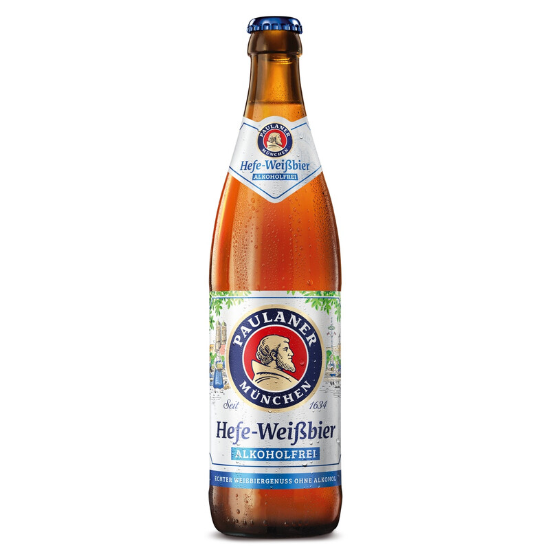 Paulaner Hefe Weissbier Alkoholfrei 20x0,5L FL