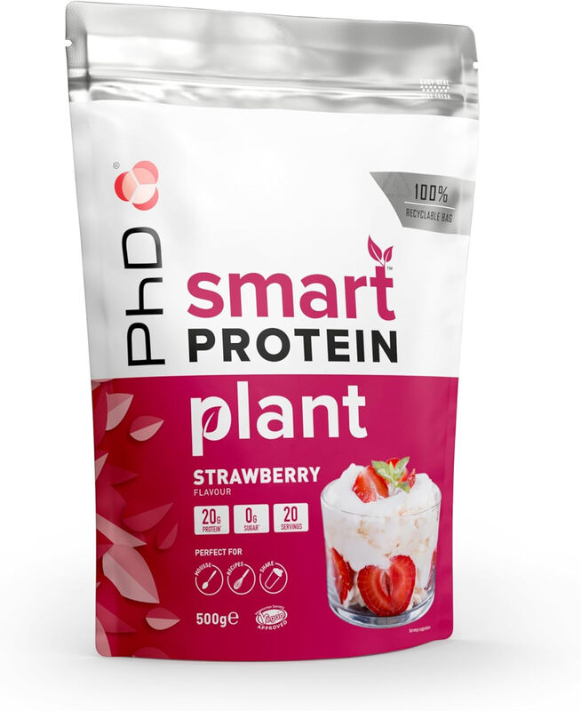 Smart Plant Protein Powder Strawberry - 500g