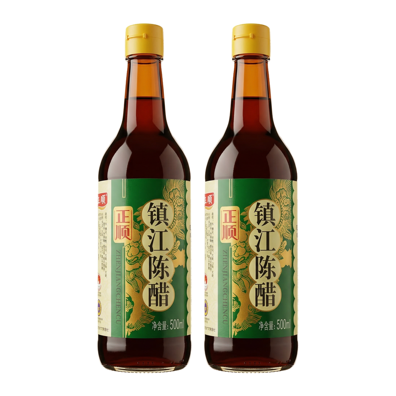 Zhengshun Zhenjiang gerijpte azijn 500 ml * 2