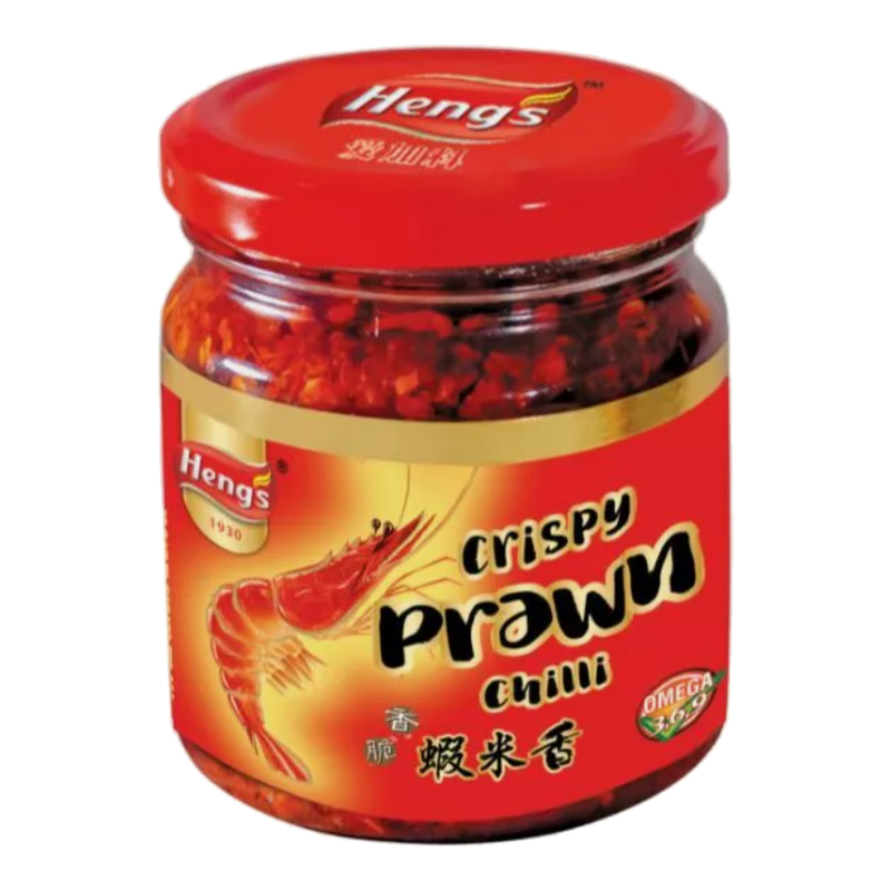 Heng's Crispy Prawn Chilli 180G