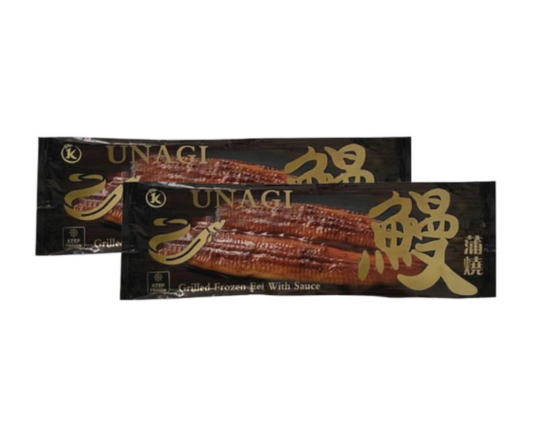 JK Frozen Roasted Eel (Unagi) 7oz (190g-200g)*2