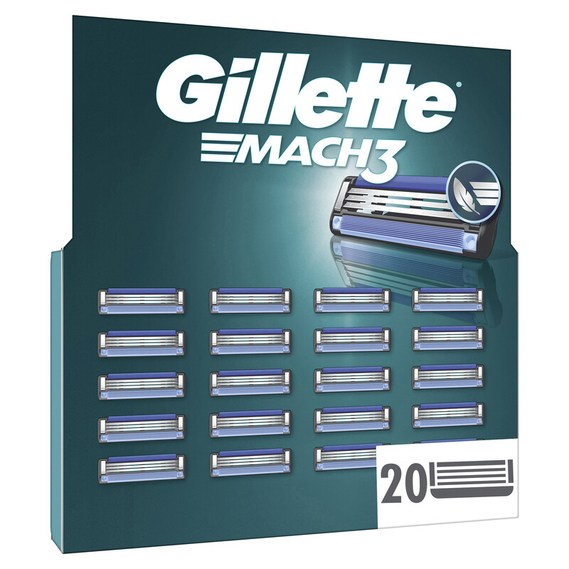 Gillette Mach3 Systemklingen 20er