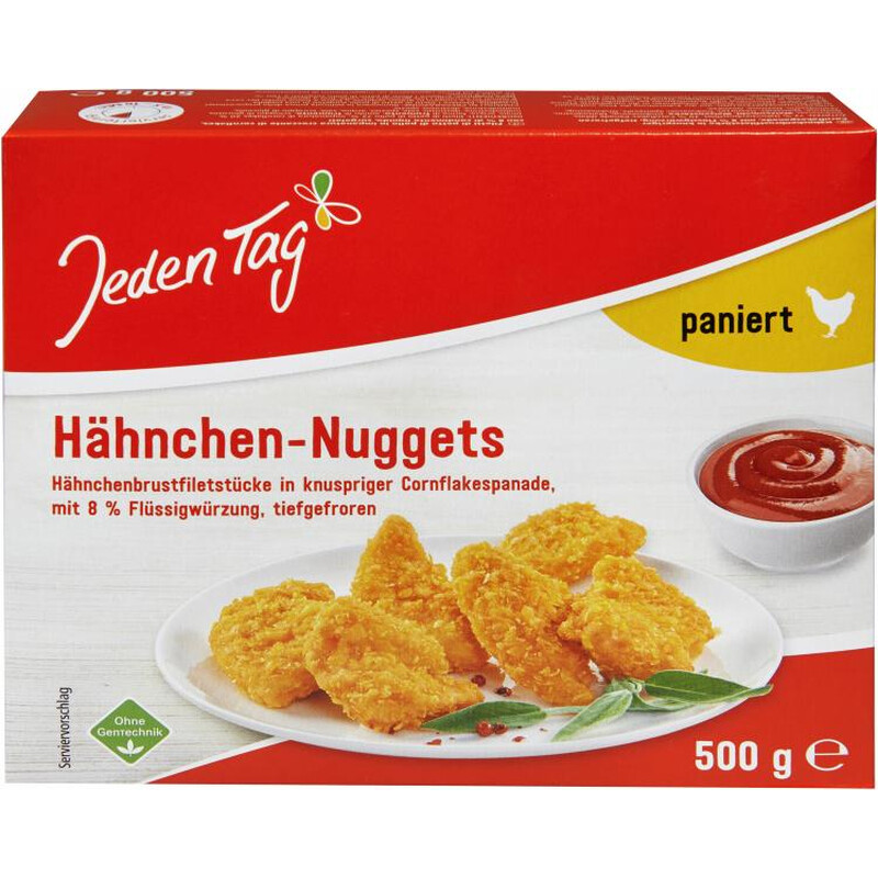 Jeden Tag Hähnchen Nuggets VLOG 500 g
