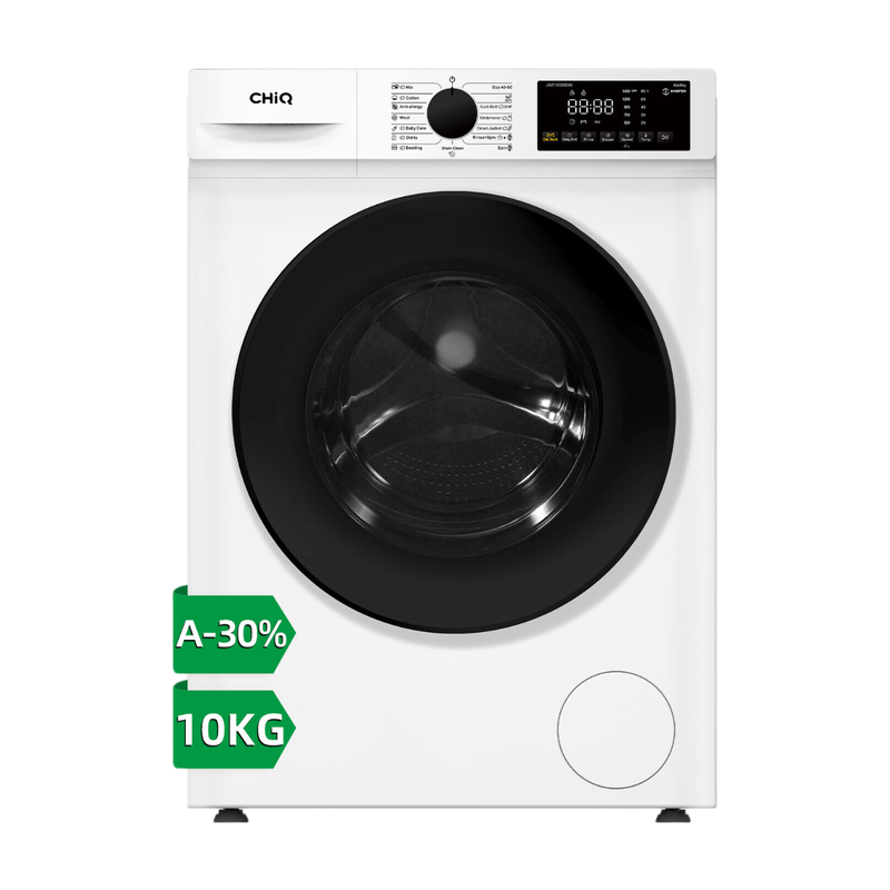Chiq Jkw105883w 10Kg 1400 Spin Freestanding Washing Machine - White - A-Energy Rated