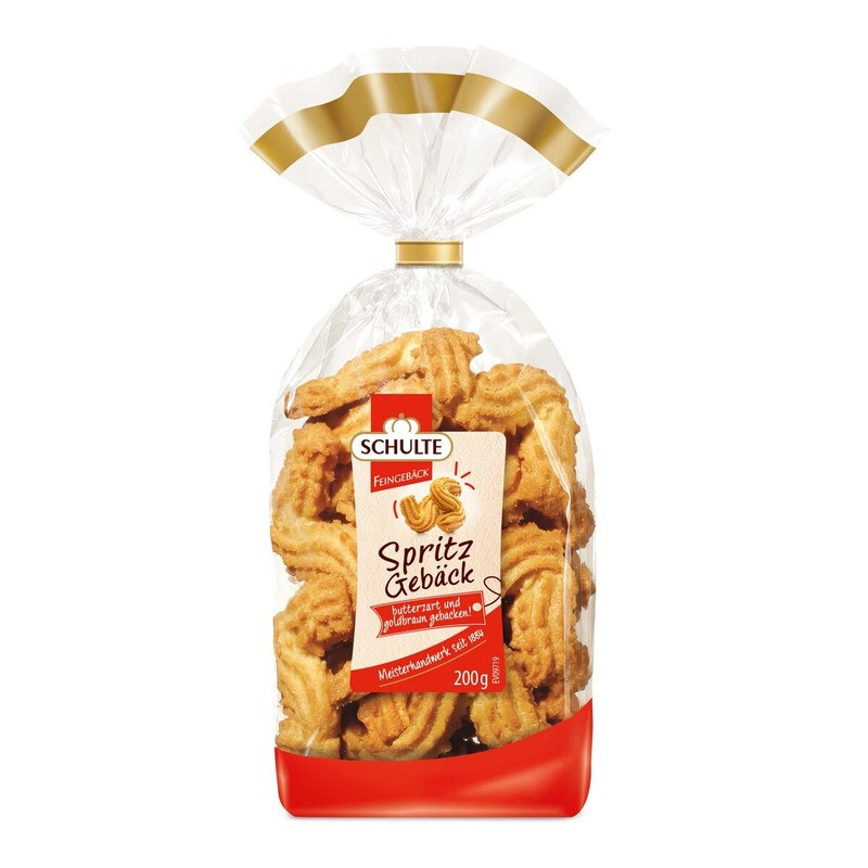 Schulte Butter-Spritzgebäck, 200 g Bt