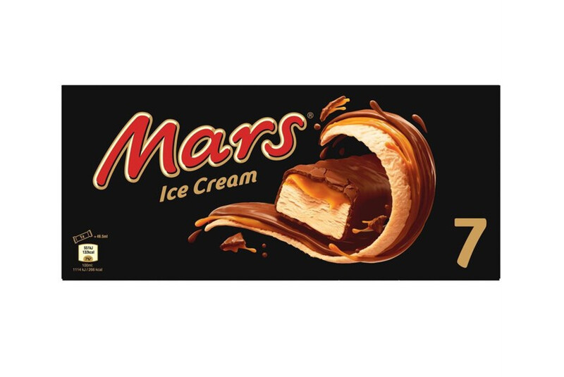 Mars barres glacées x7