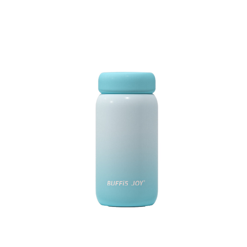 BUFFi5 JOY 316 RVS draagbare ministeenbeker, 200 ml, blauw