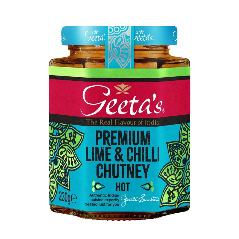 Geetas Lime & Chilli Pickle Chutney 230G