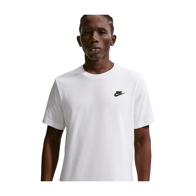 Nike Sportswear Club T-shirt - Wit - Maat L