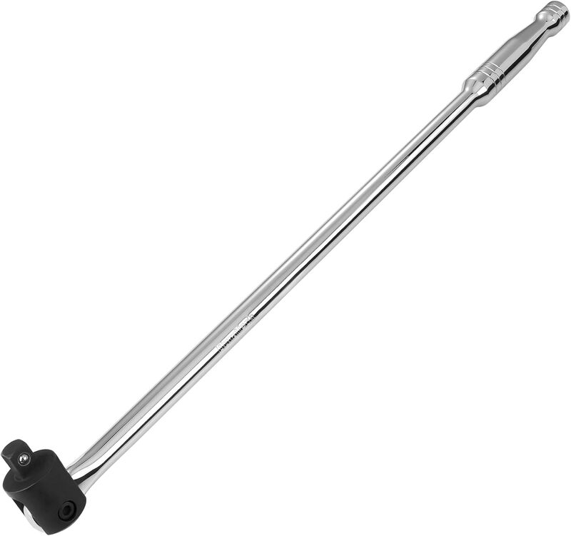 DURATECH 1/2" Antrieb 600 mm Robuste Flexibele Breche, Natur | Pro Power Knuckleschlüssel, Flexibler Griff, Steckschlüssel, Radmutterschlüssel