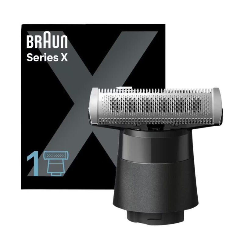 Braun Series X Lame De Rechange Pour Tondeuse SeriesX Lame4D Innovante Avec Sabot Bidirectionnel Et Tête Flexible Pour Un Rasage Rapide Compatible Avec Toutes Les Tondeuses Series X XT20 - vue 3