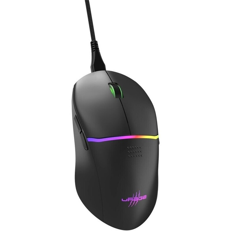 Hama Reaper 330 Gaming-Maus, Schwarz - Professionelle PC-Spielmaus für präzises Gaming mit ergonomischem Design.