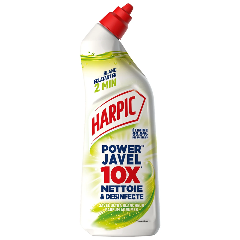 Harpic Gel javel WC désinfectant Agrumes Flacon 750 ml - vue 2