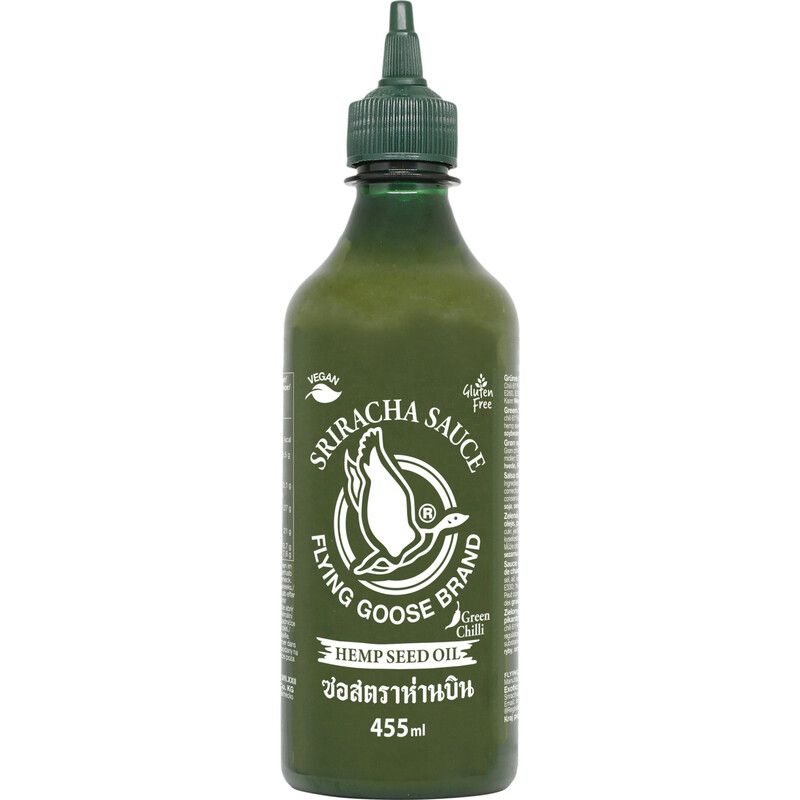FLYING GOOSE SRIRACHA CHILLI SAUCE GREEN 455ml