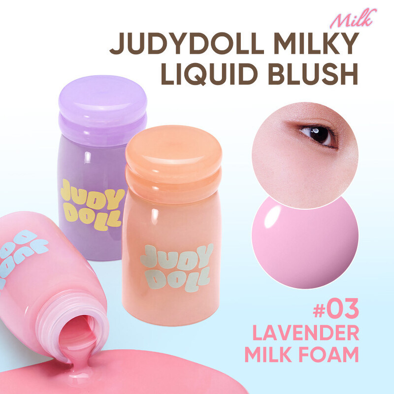 Judydoll soft fit vloeibare blush 03 lavender milk foam