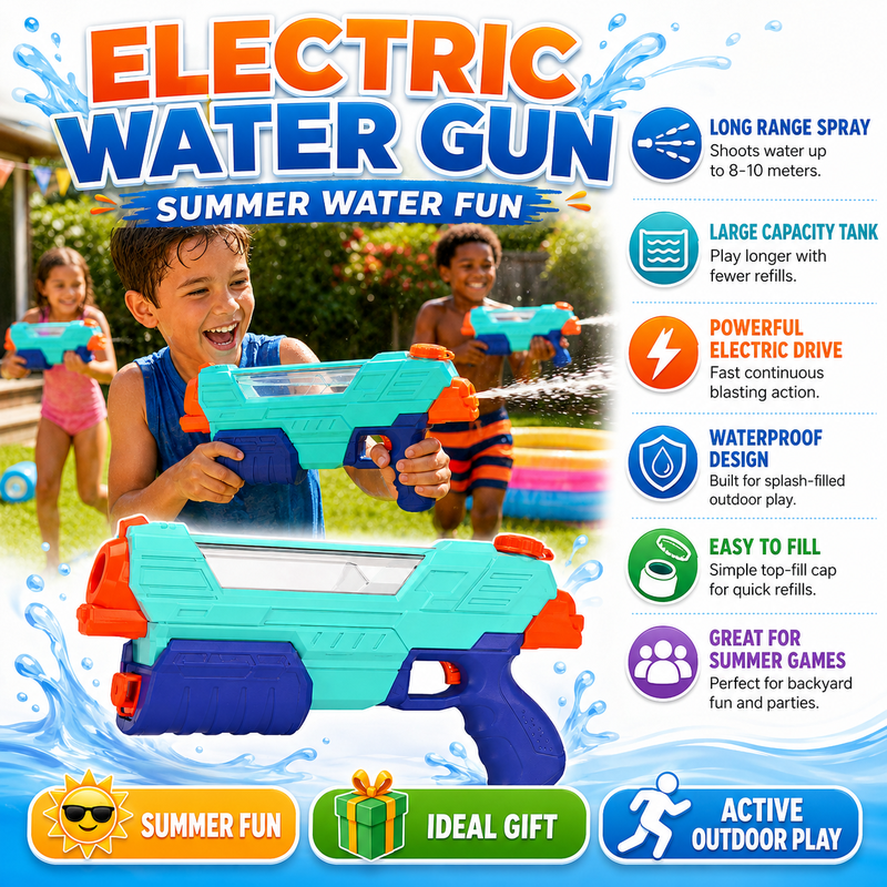 electric drive, electric watergun