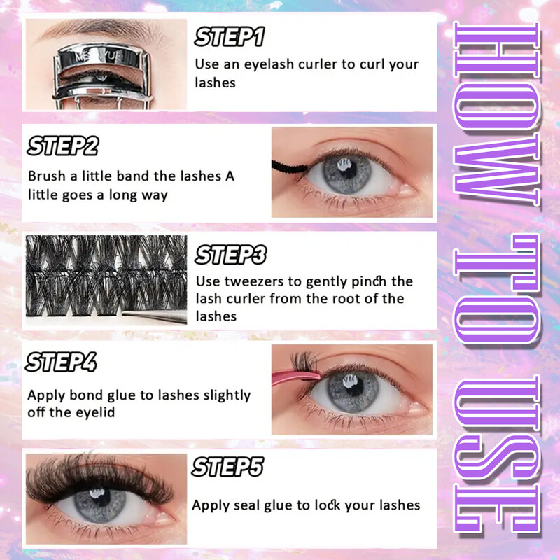 MeoMagic Accessoires wimpersets 10 rijen 20 233