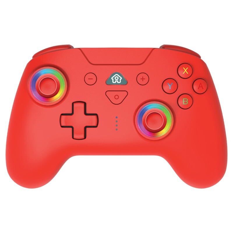 SUBSONIC Manette sans fil LED pour SW2 et SW, rouge