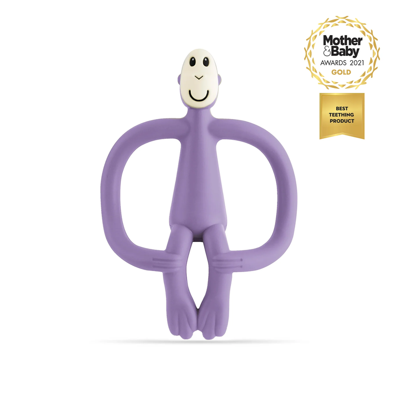 Original Monkey Teether 3+ Months Purple