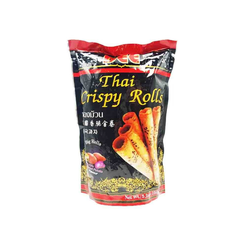 DEE Waffelröllchen Big Roll Lila Süßkartoffel 150g