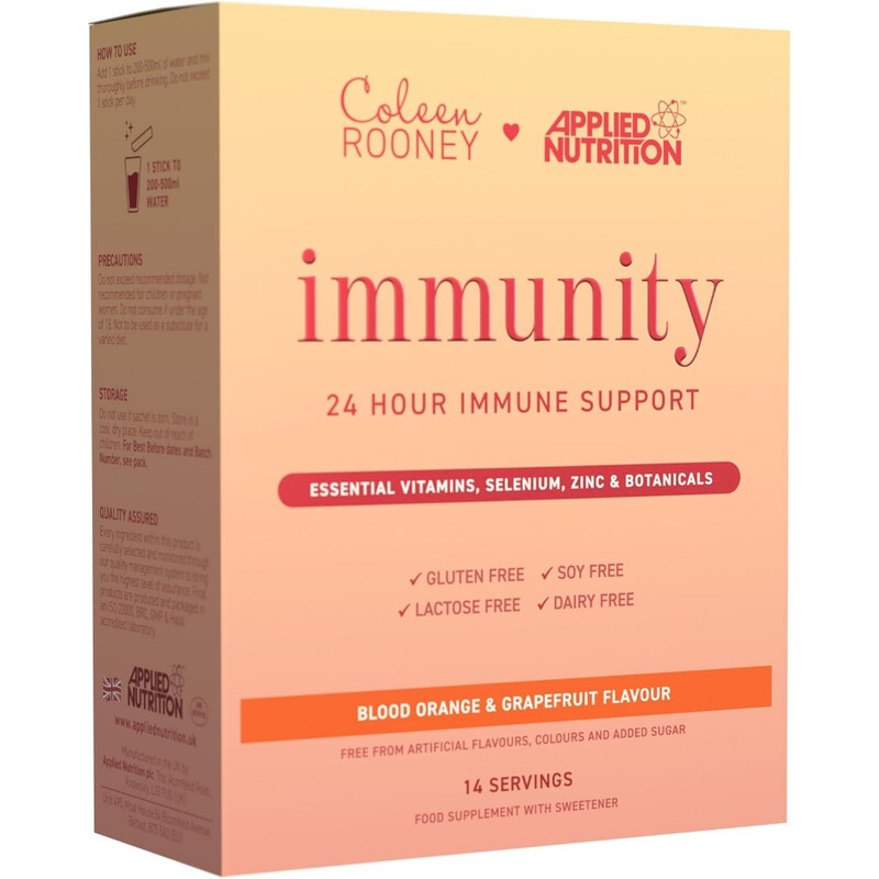 Applied Nutrition Orange Colleen Rooney Immunity Stick Packs Blood & Grapefruit Flavour - 14 Stick Packs