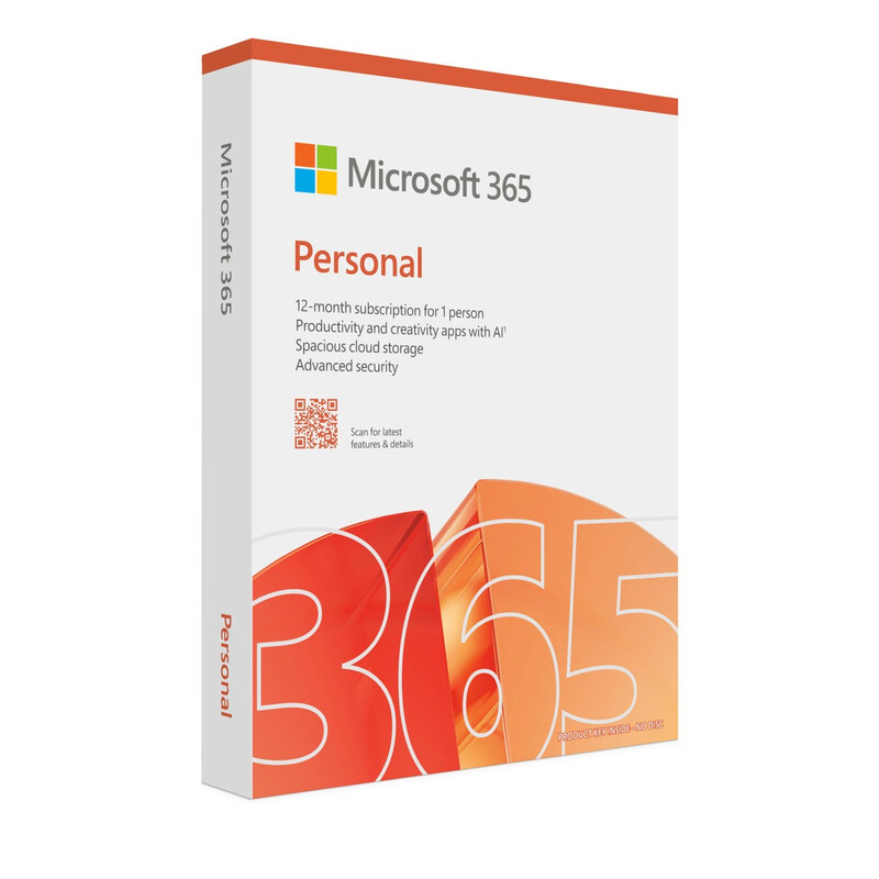 Microsoft 365 Personal EN Abonnement 1 jaar