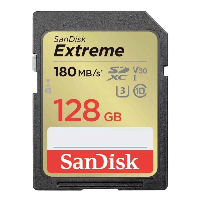 SANDISK Extreme 128GB SDXC Memory Card