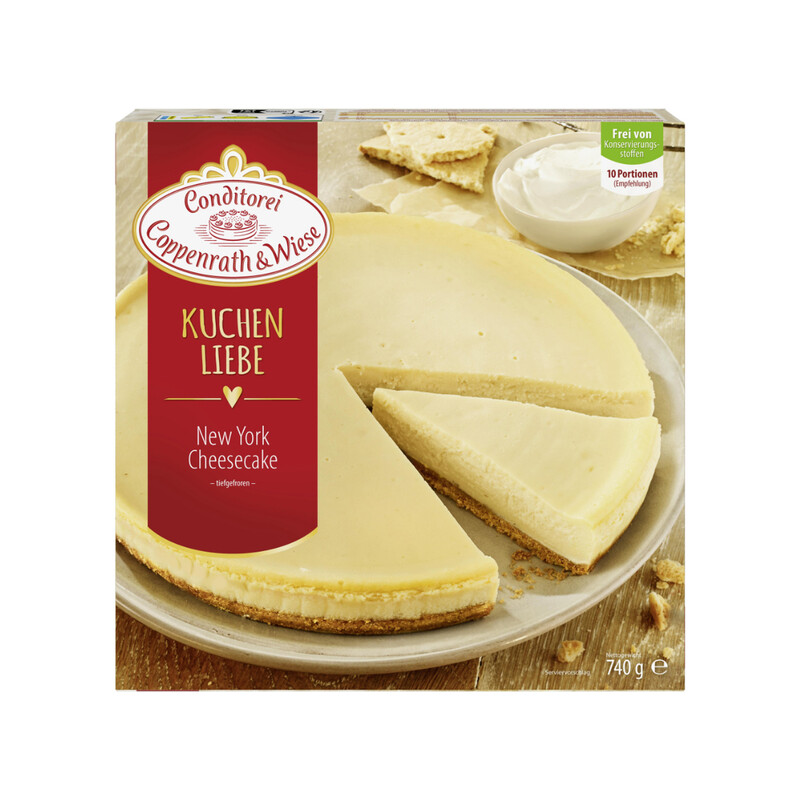 Coppenrath & Wiese Kuchenliebe New York Cheesecake 740 g
