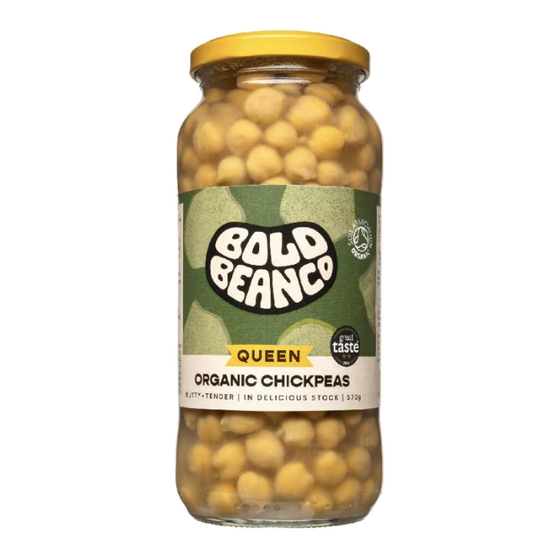Bold Bean Co Gold Bold Bean Organic Chick Peas 570G
