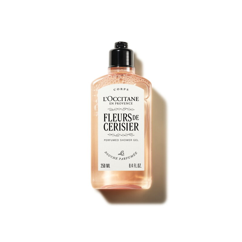 L'occitane Fleurs De Cerisier Cherry Blossom Shower Gel 250Ml