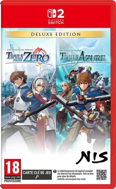 The legends of heroes: Trails from Zero + Trails to Azure Deluxe Edition Switch 2