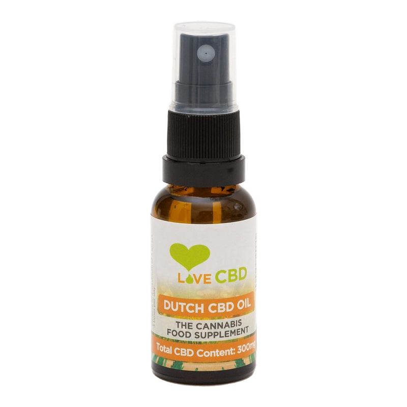 Love CBD Dutch CBD Stress Support Oil 300mg - 20ml