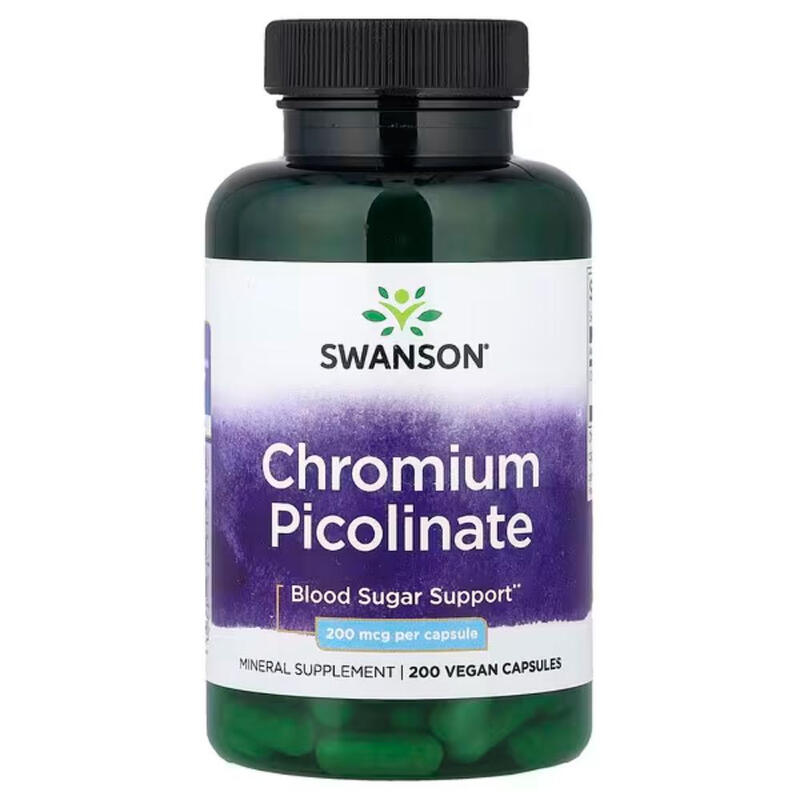 Chromium Picolinate Glucose Metabolism 200 mcg - 200 Capsules