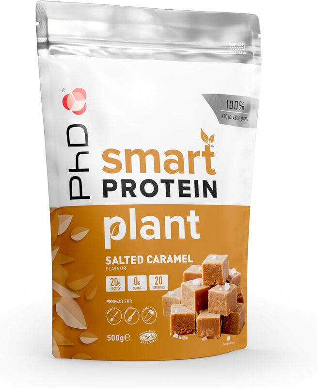 Smart Plant Protein Powder Salted Caramel - 500g