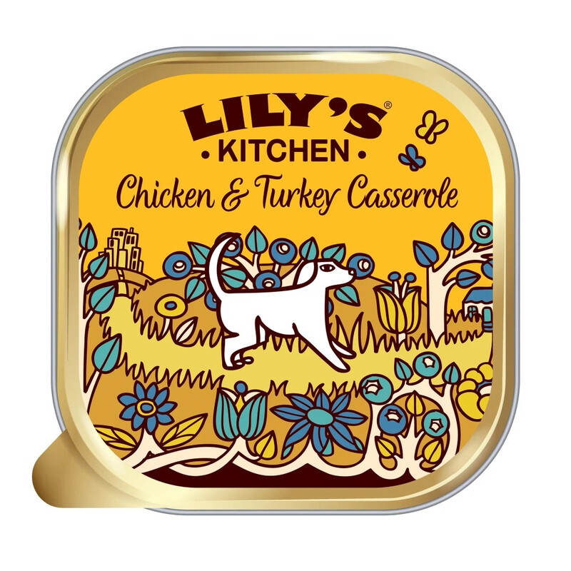 Chicken & Turkey Casserole Adult Wet Dog Food 150g