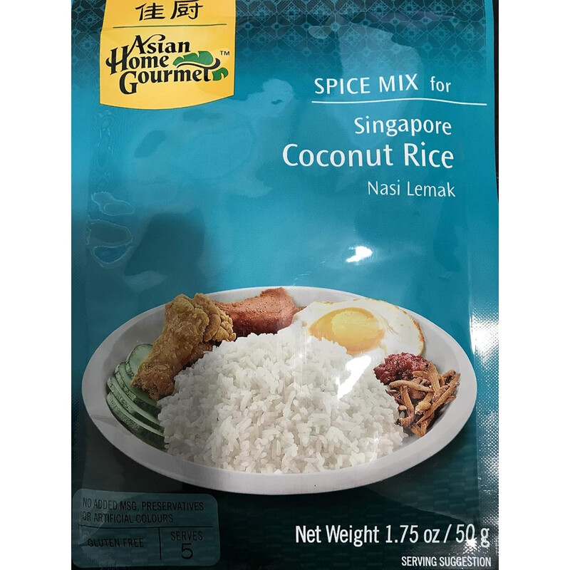 AHG Singapore Coconut Rice SP Mix 50g
