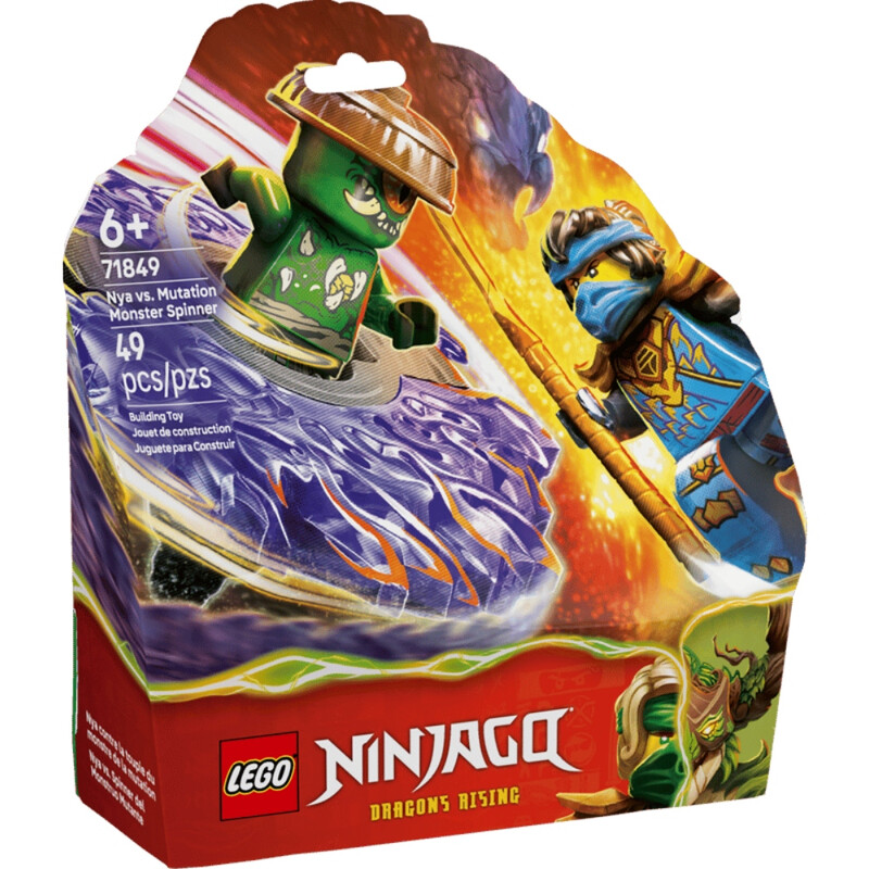Ninjago 71849 Nya vs. Elemental Monster Spinner