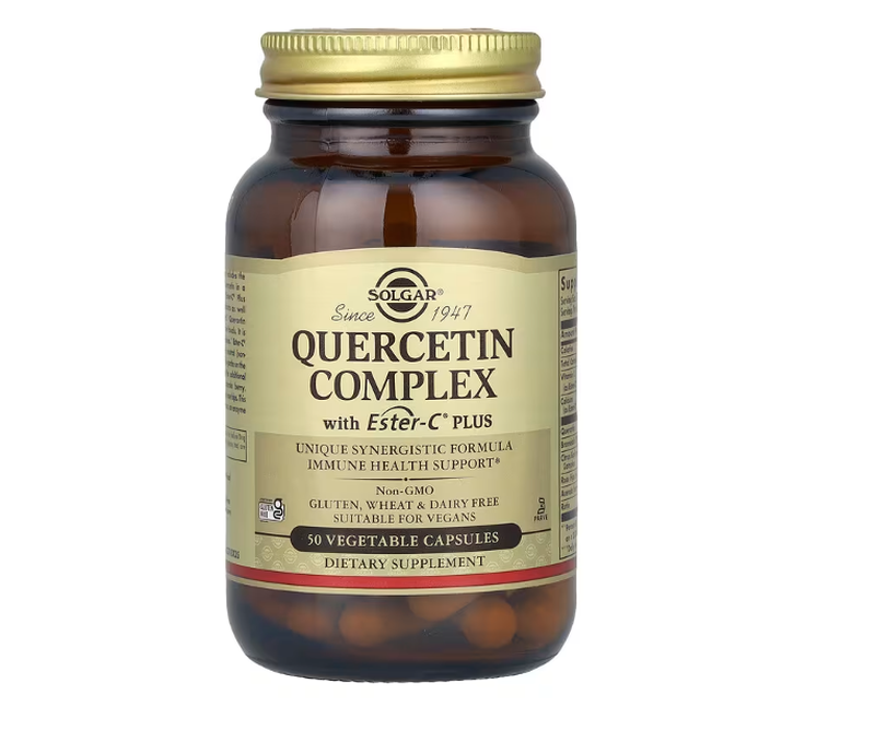 Solgar Quercetin Complex Immune & Antioxidant Support - 50 Vegan Capsules