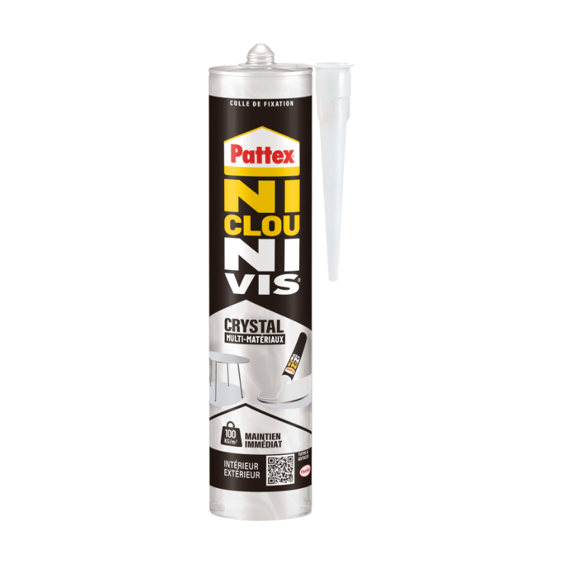 Colle Mastic One For All Crystal Cartouche Pattex La Cartouche De - vue 1