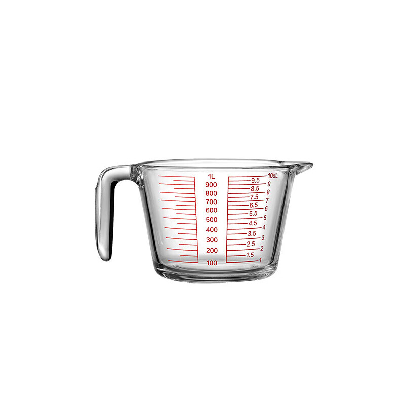 1000ml Glass Measuring Cup with Scale