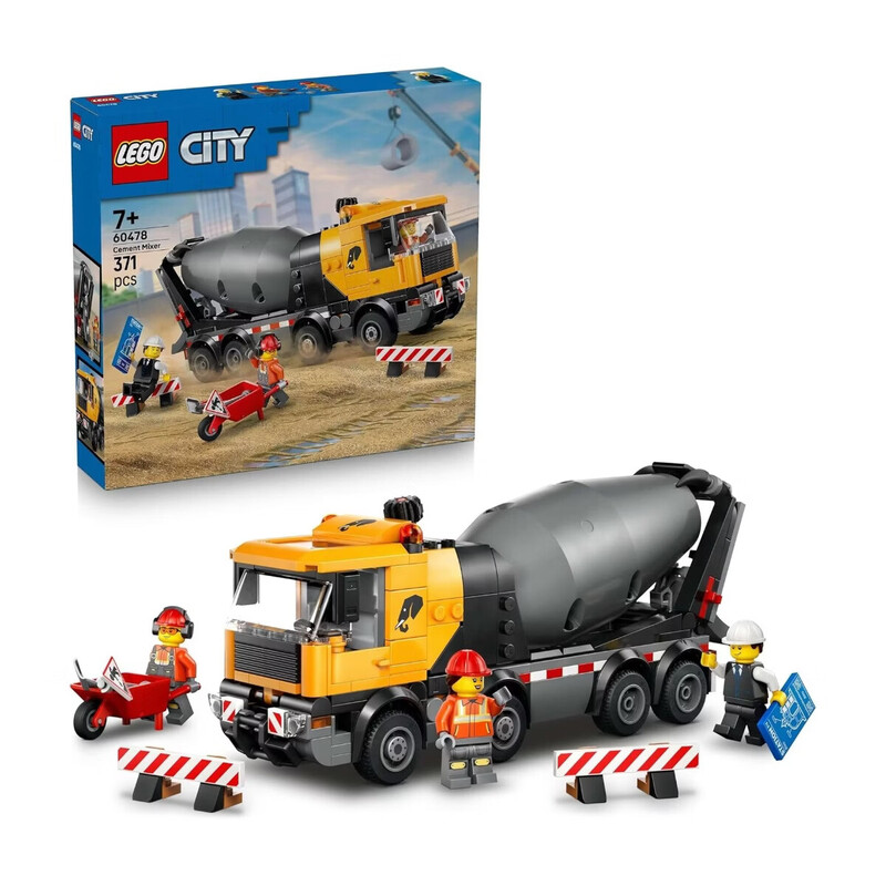 CITY 60478 Cement Mixer Truck