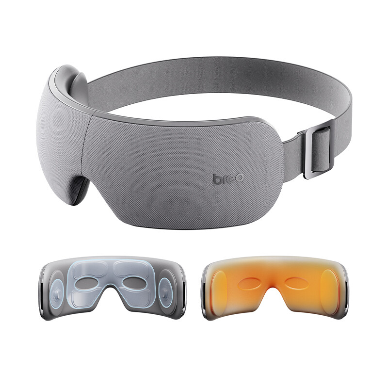 EM005 Temple and Eye Massager with Heat Best Eye Massager for Migraines Headaches Dry