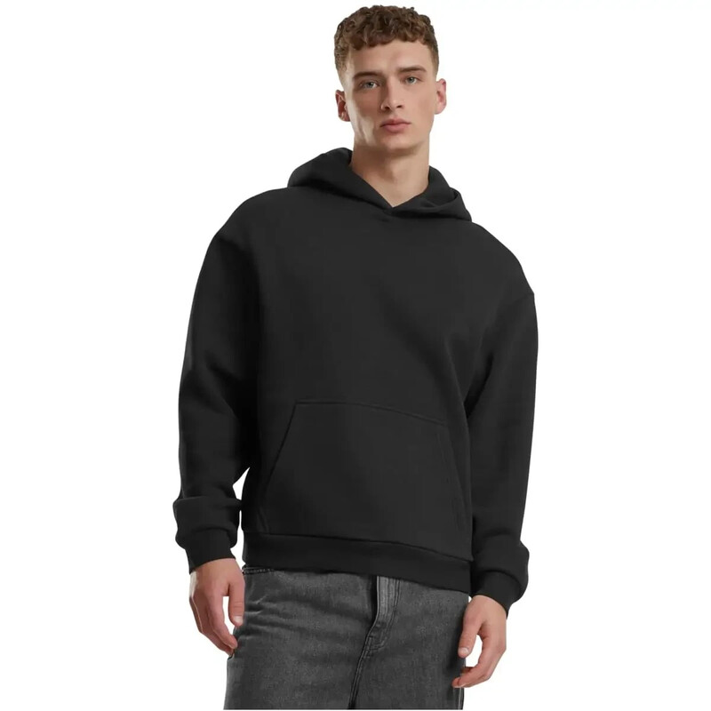 Urban Classics Fluffy fleeceduster - sweat&fleeceduster - zwart - XXL