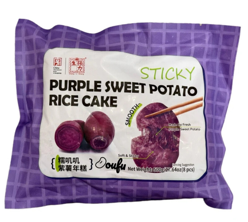 Chang Li Sheng Sticky Purple Potato Rice Cake 500g