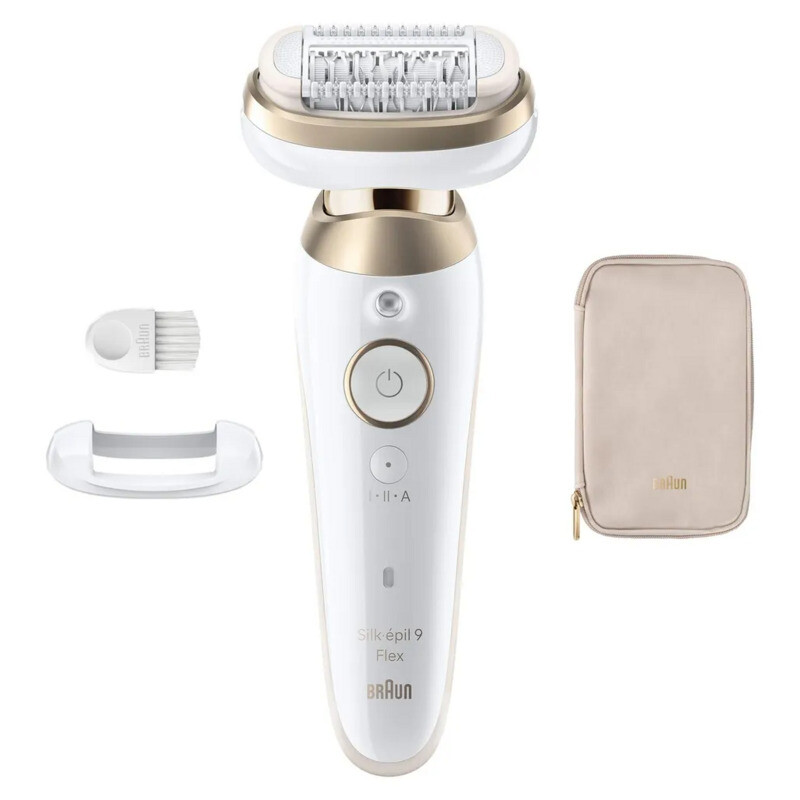 BRAUN Silk-epil 9 Flex Epilierer - 1 Stück - Flex-Kopf - Kabellos & Wasserdicht