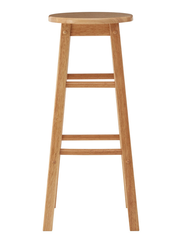 Bar Stool Selby Rubberwood Natural