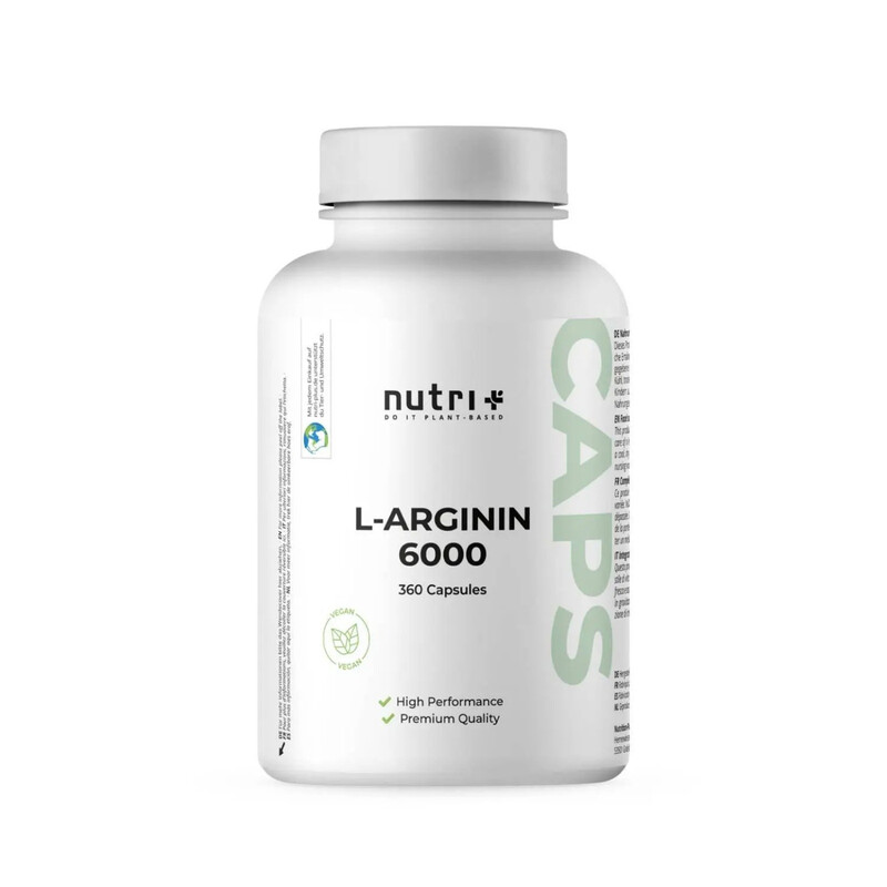 nutri + L-Arginin Kapseln 360